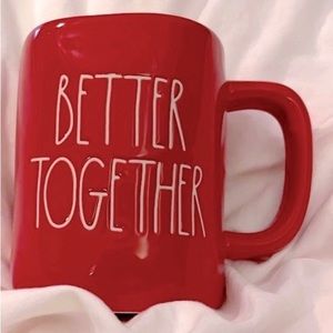 RAE DUNN sweet BETTER TOGETHER coffee mug, for wedding engagement gift